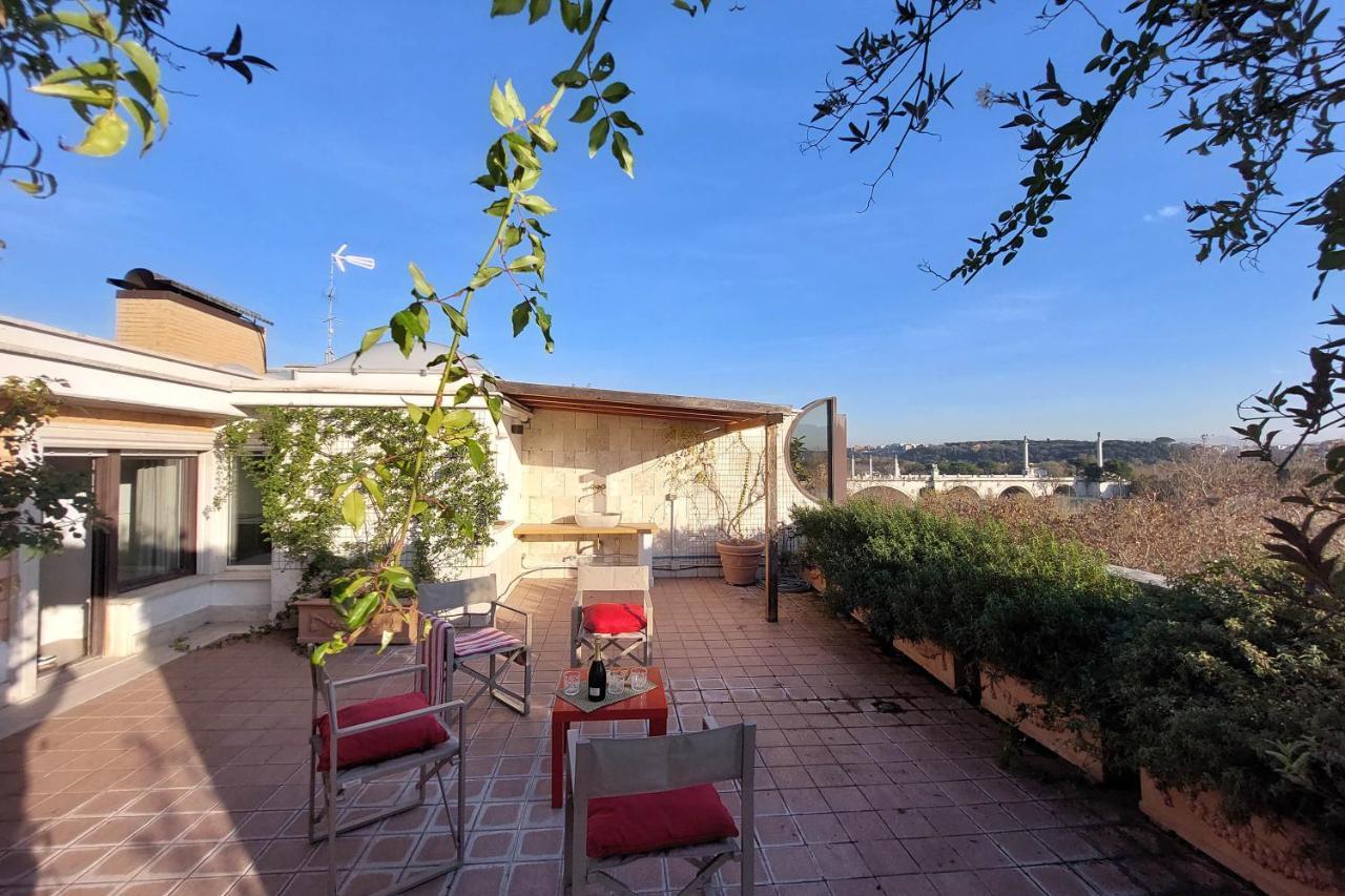 Beautiful Loft In Ponte Milvio With Terrace Apartment Roma Ngoại thất bức ảnh