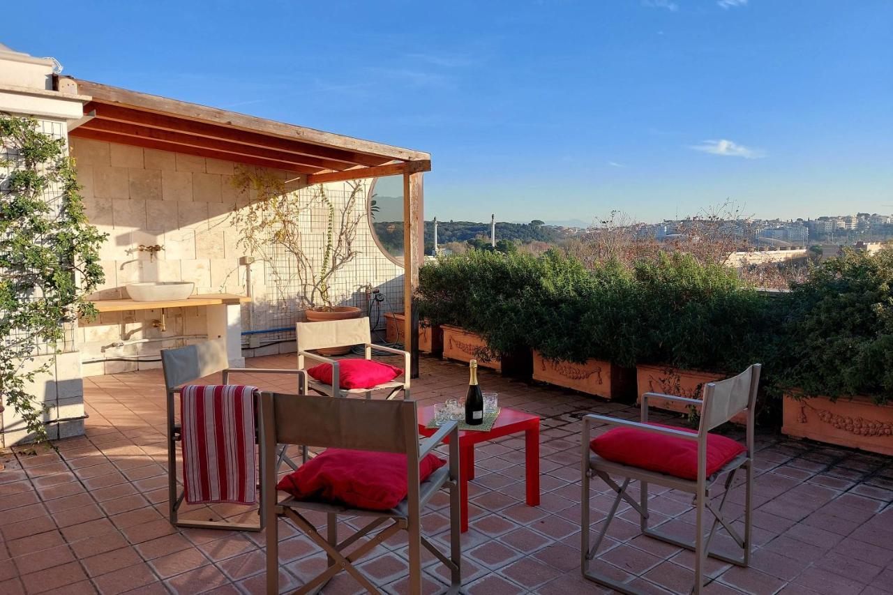 Beautiful Loft In Ponte Milvio With Terrace Apartment Roma Ngoại thất bức ảnh