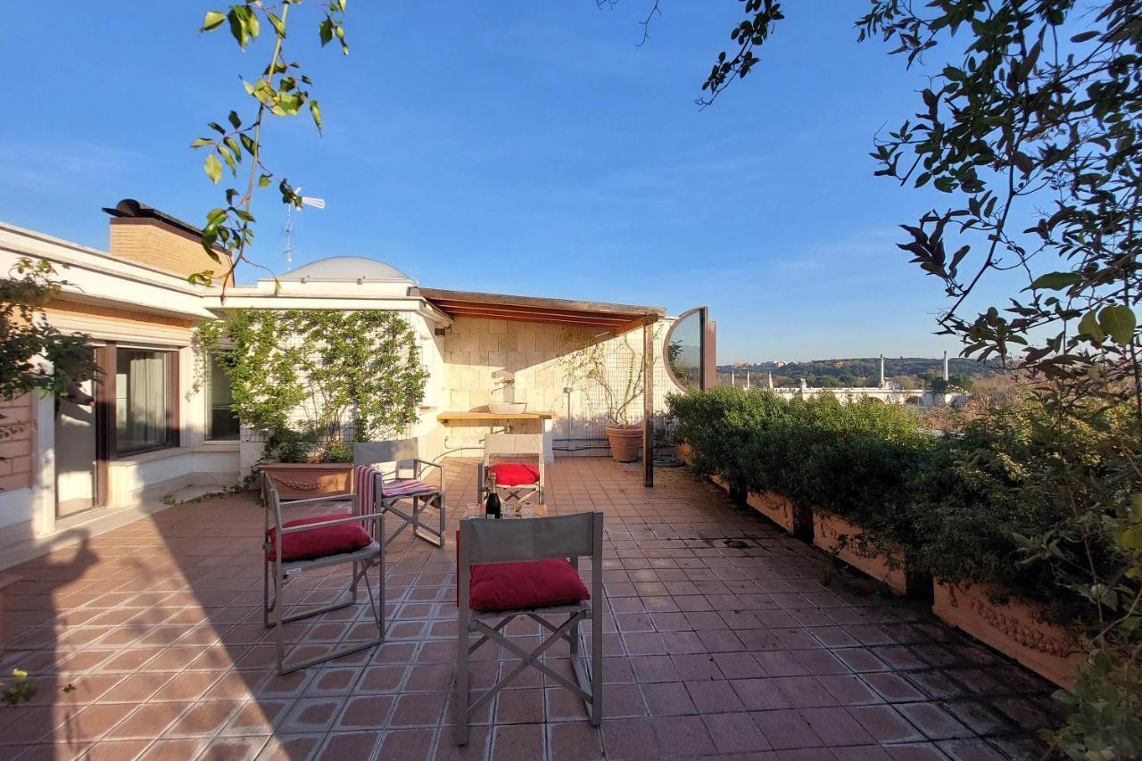 Beautiful Loft In Ponte Milvio With Terrace Apartment Roma Ngoại thất bức ảnh