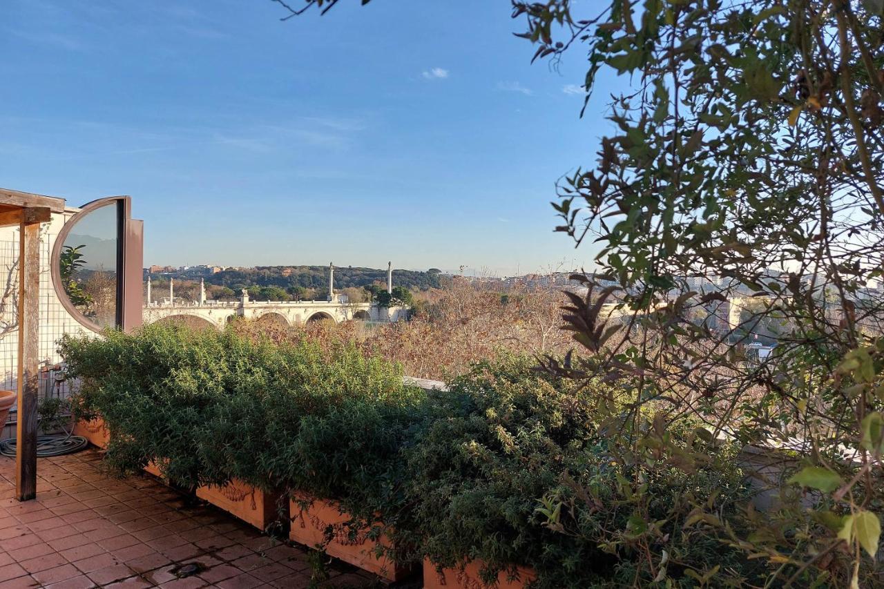 Beautiful Loft In Ponte Milvio With Terrace Apartment Roma Ngoại thất bức ảnh