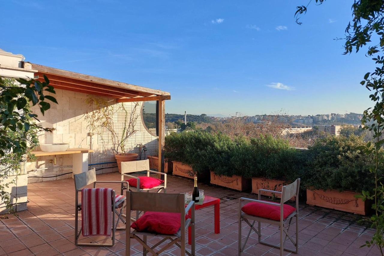 Beautiful Loft In Ponte Milvio With Terrace Apartment Roma Ngoại thất bức ảnh