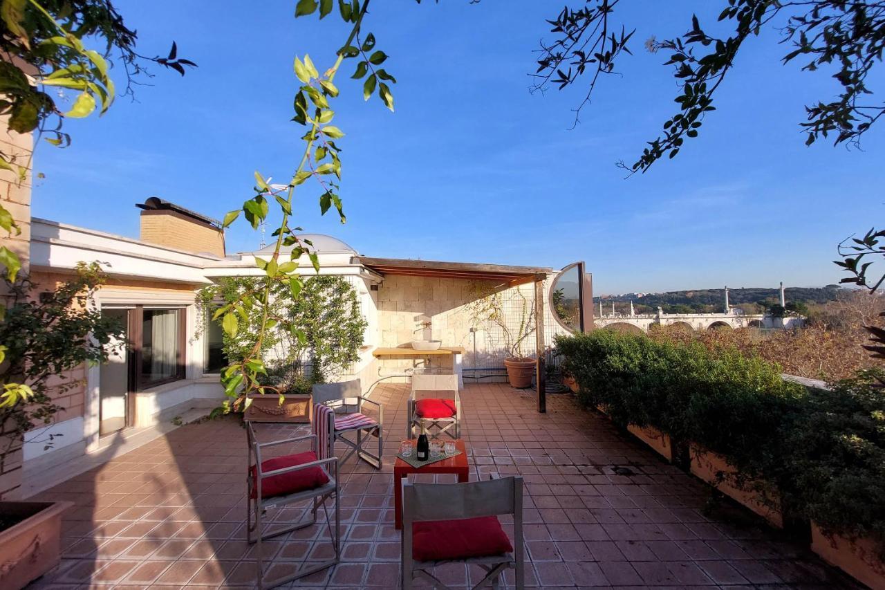 Beautiful Loft In Ponte Milvio With Terrace Apartment Roma Ngoại thất bức ảnh