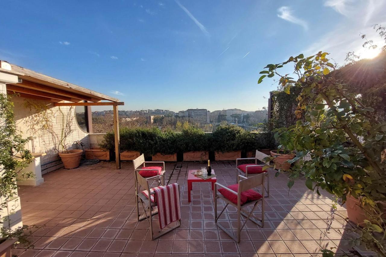 Beautiful Loft In Ponte Milvio With Terrace Apartment Roma Ngoại thất bức ảnh